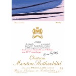 Château Mouton Rothschild 1980, 0,75 Pauillac